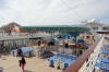 The pool area