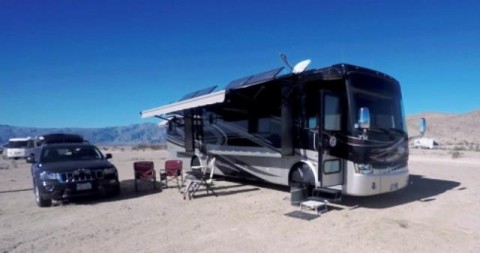 Boondocking in Borrego Springs, CA