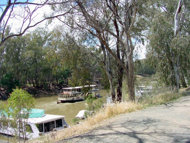 Steamboat on the Murray River