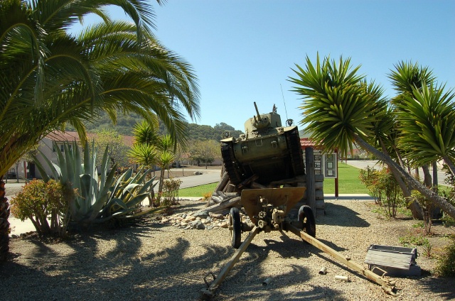 Memorial on Camp San Louis Obispo, CA.